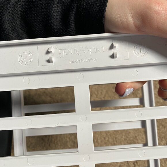 YouCopia UpSpace Water Bottle and Travel Mug Cabinet Organizer, Adjustable Rack - Picture 8 of 13